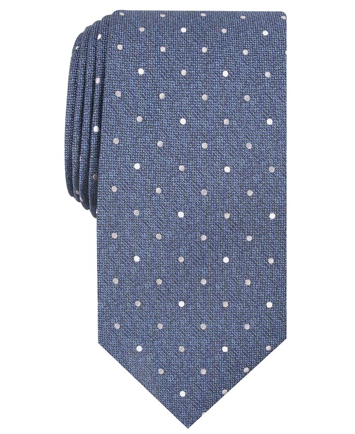 Perry Ellis Men's Saxon Classic Dot Tie - Macy's