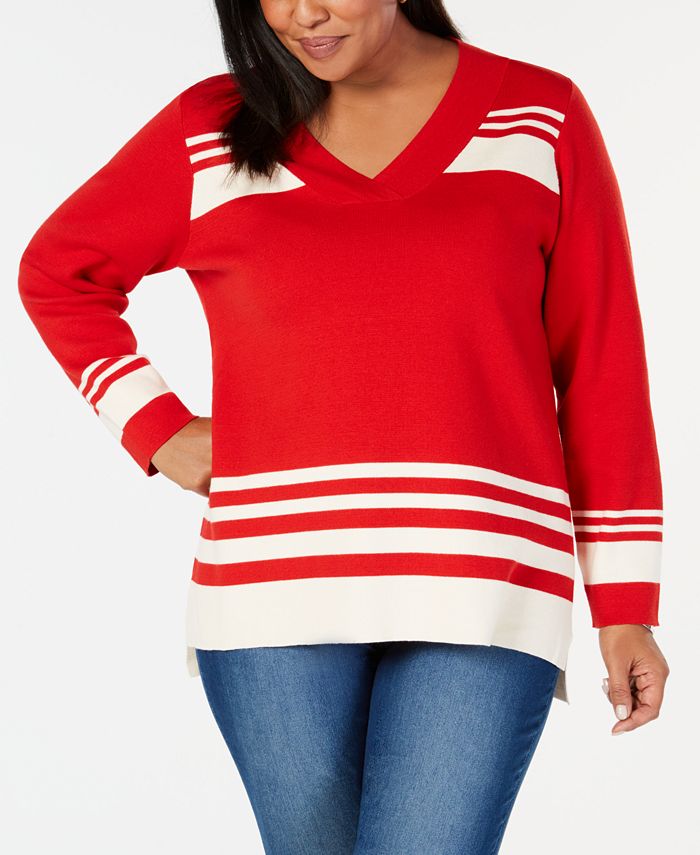 charter club sweaters plus size