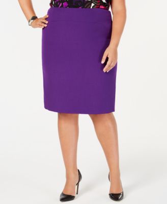 Kasper - Plus Size Pencil Skirt