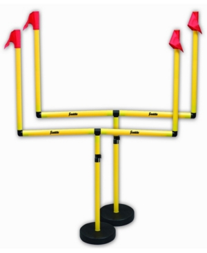 Franklin Sports 2 Goal Post Set In Yellow
