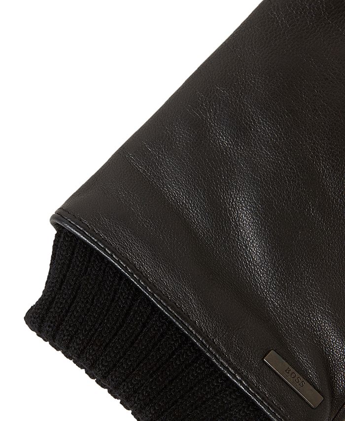 Hugo boss touchscreen gloves clearance