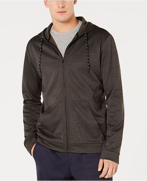 Ideology Men's Performance Zip Hoodie, Created for Macy's & Reviews ...