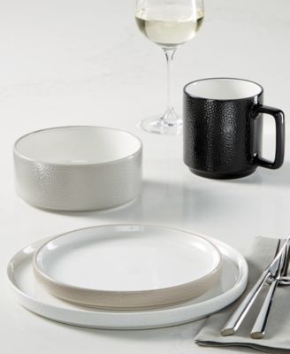 Colortex Stone 12-Pc. Dinnerware Set, Service for 4, Created for Macy's