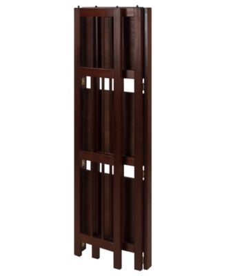 3 - Shelf Folding Bookcase 14" Wide