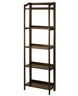 Yu Shan Stratford 5 - Shelf Folding Bookcase