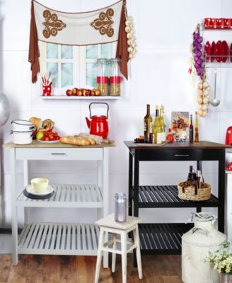 Kitchen Island with Solid Wood