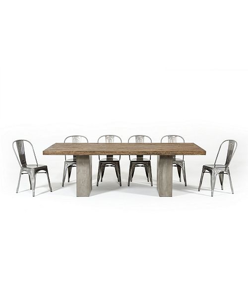 Vig Furniture Modrest Renzo Modern Oak And Concrete 94