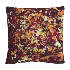Baldwin Abc Speckled Colorful Splatter Abstract 6decorative Pillow, 16" X 16" In Multi