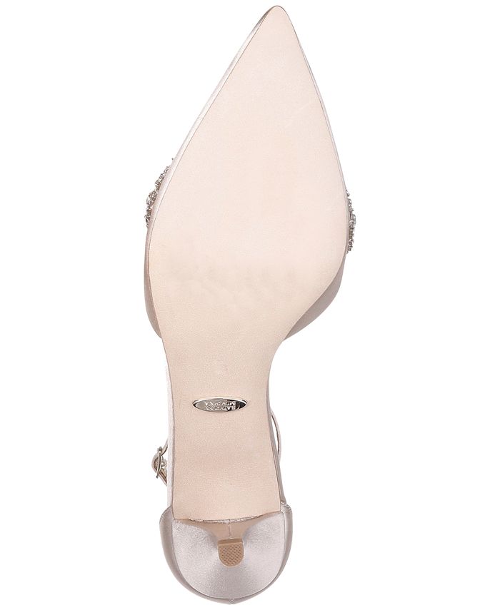 Badgley mischka fiana ankle strap clearance pump