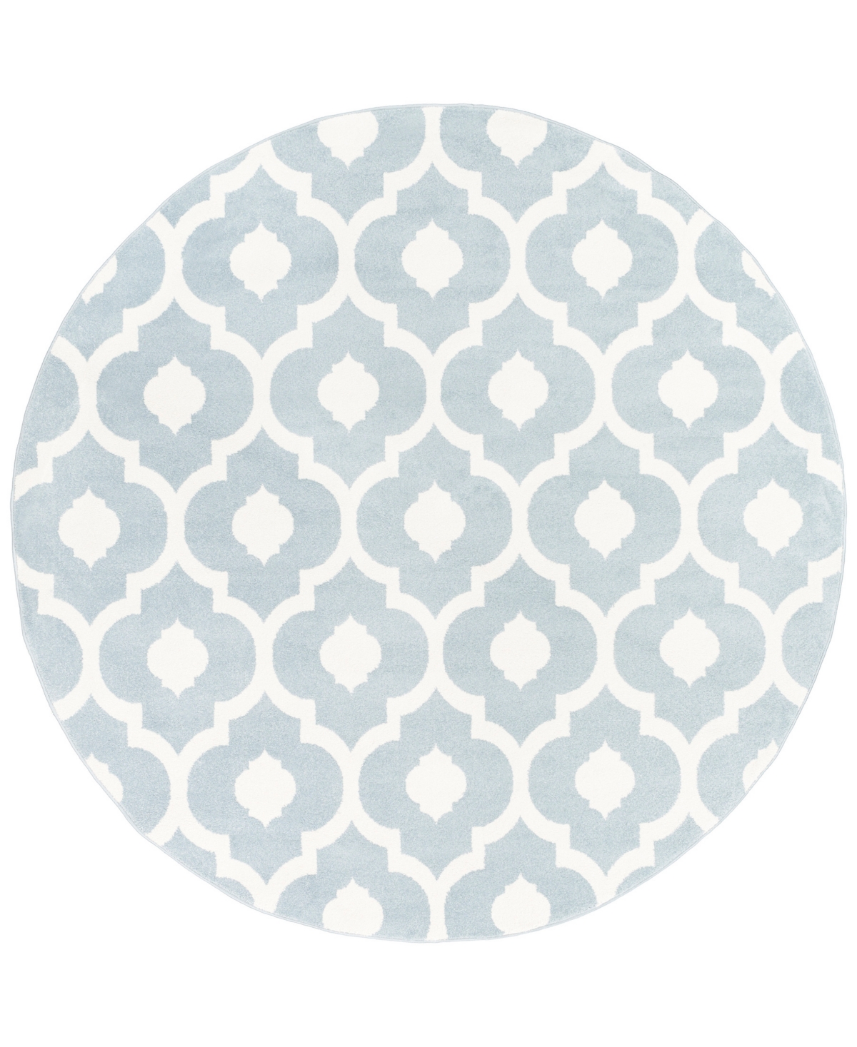 Closeout! Surya Horizon Hrz-1098 Denim 7'10in Round Area Rug - Blue