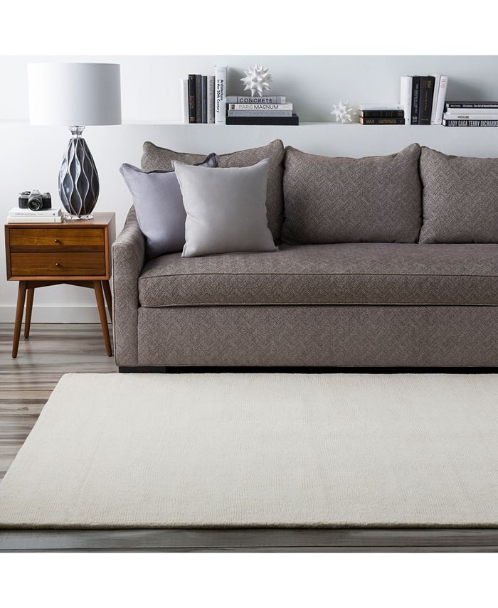 Surya Mystique M262 Cream 7'6" x 9'6" Area Rug Macy's