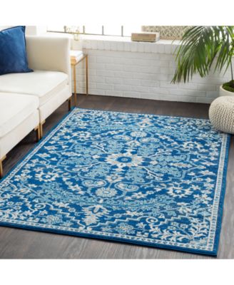 Harput HAP-1068 Blue 2'7" x 7'3" Area Rug