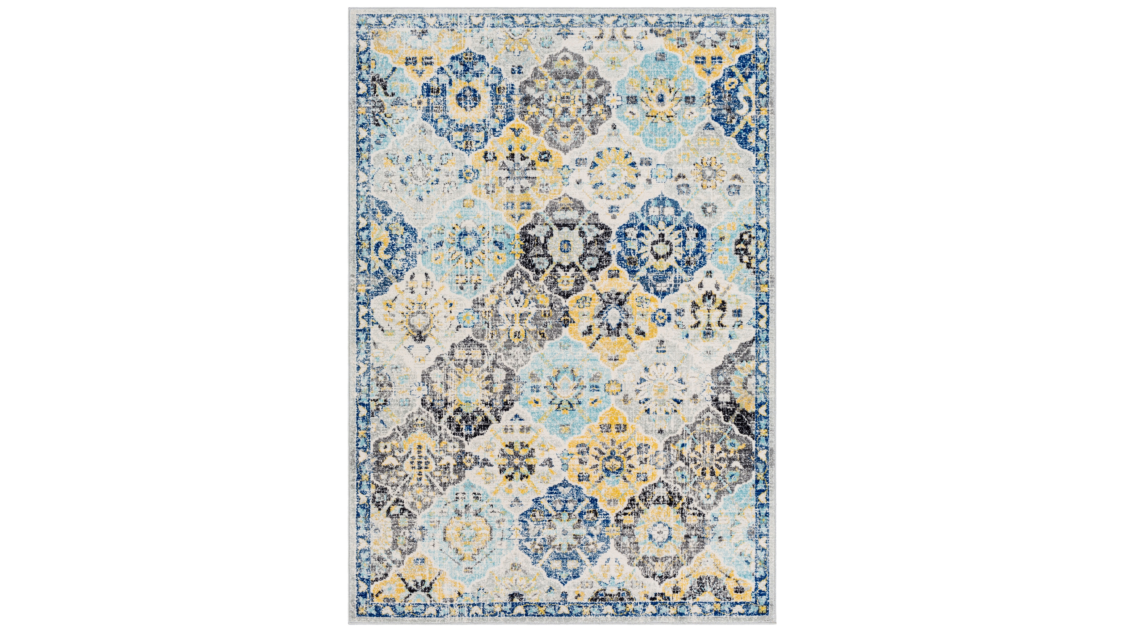 Livabliss Harput Hap-1072 Dark Blue 3'11" x 5'7" Area Rug