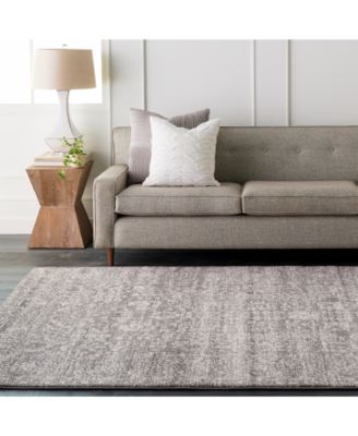 Harput HAP-1029 Gray 2'7" x 7'3" Area Rug