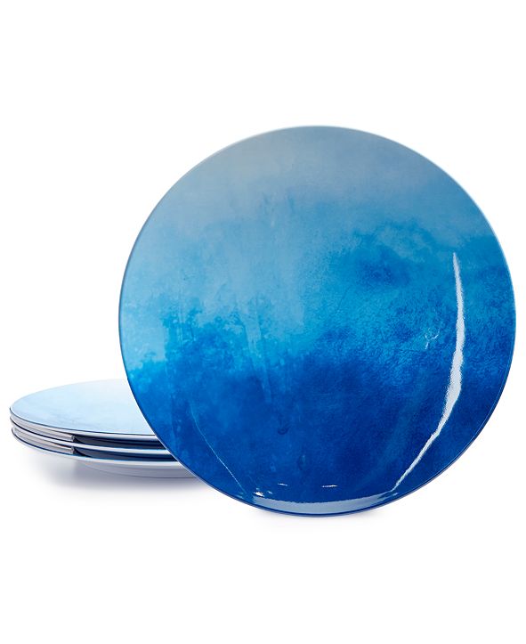 The Cellar CLOSEOUT! Coastal Melamine Dinner Plates, Set of 4, Created for Macy's & Reviews