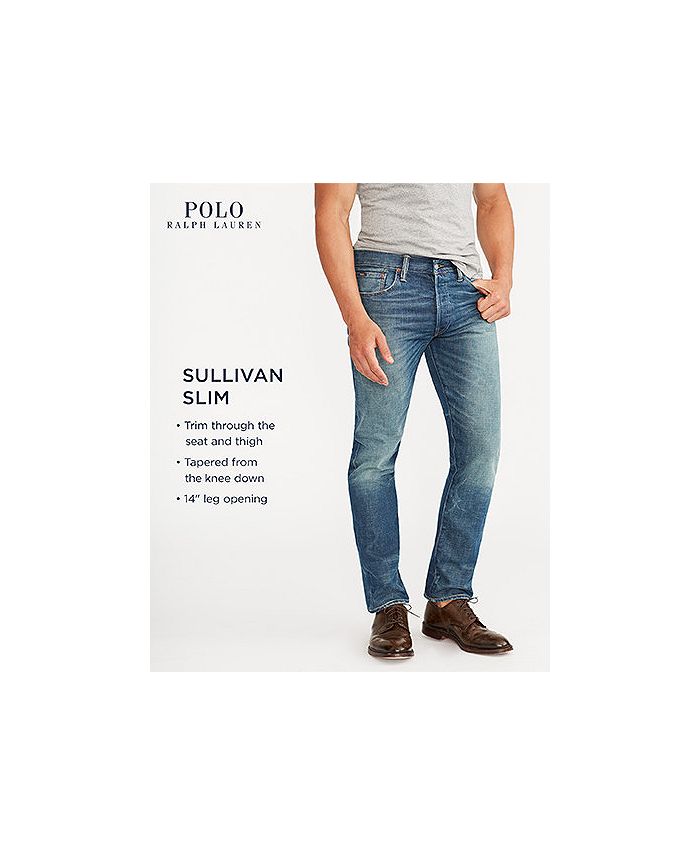 Polo Ralph Lauren Men's Sullivan Slim Distressed Jeans - Macy's