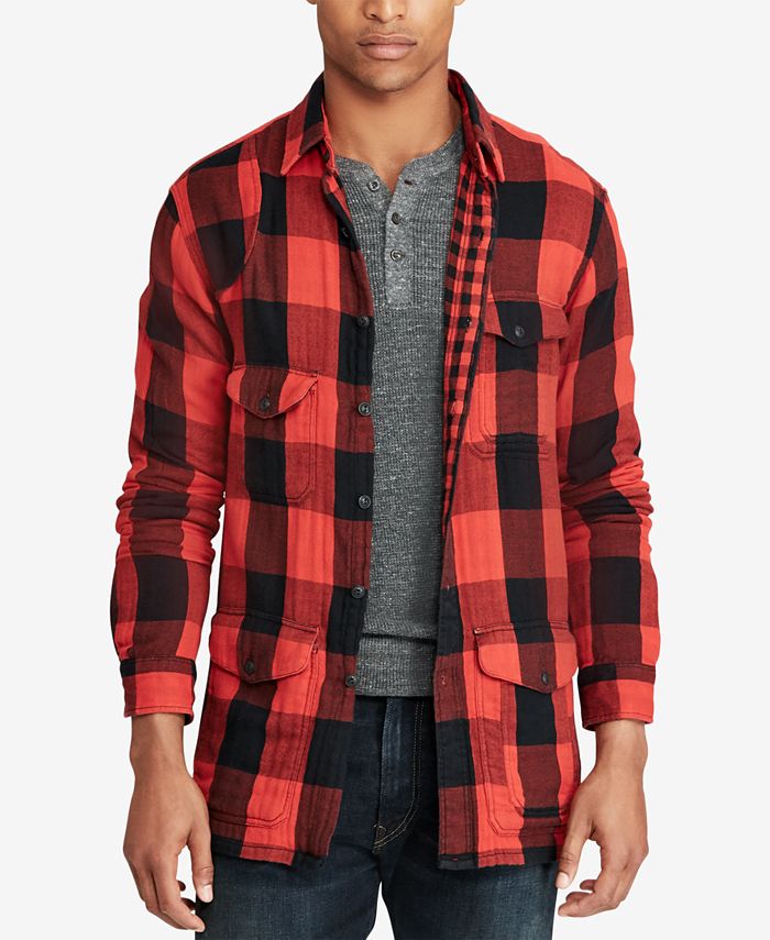 Polo Ralph Lauren Men's Great Outdoors Classic Fit Checked Shirt - Macy's