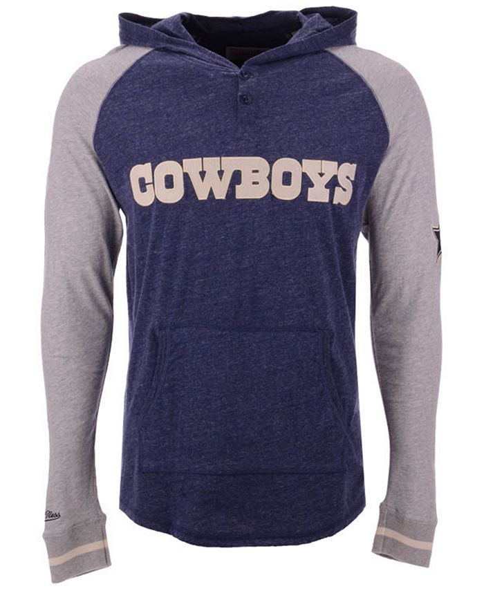 Mitchell & Ness Men's Dallas Cowboys Slugfest Lightweight Hooded