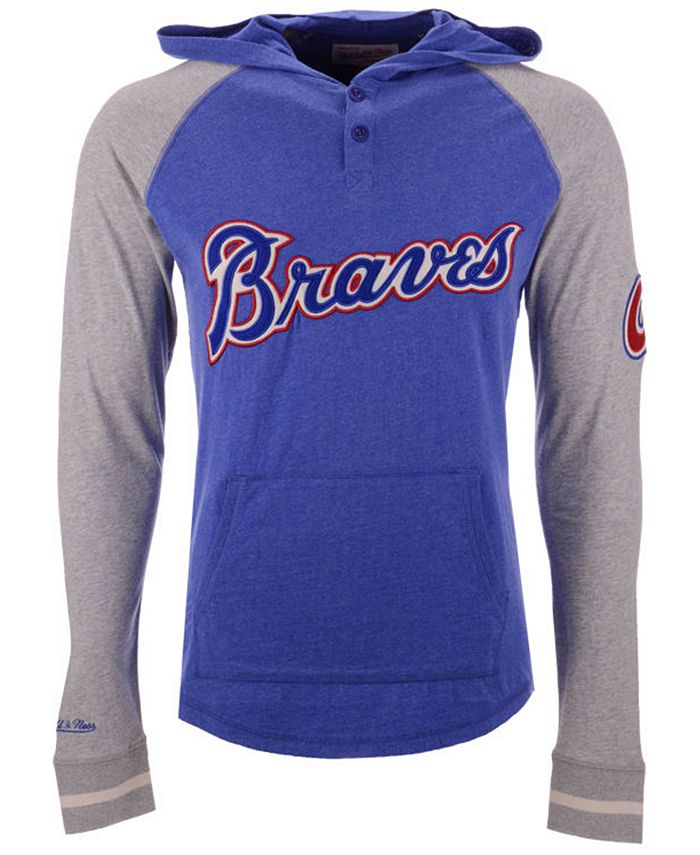 Mitchell & Ness Men's Chicago Cubs Slugfest Lightweight Hooded Long Sleeve  T-Shirt - Macy's