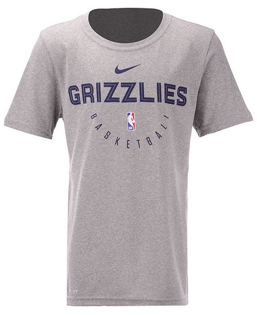 Nike Memphis Grizzlies Elite Practice T Shirt Big Boys 8 20