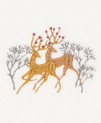 Christmas Deer 100% Turkish Cotton Hand Towel