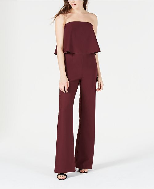 Lola Grace Juniors' Strapless Popover Jumpsuit & Reviews Jumpsuits