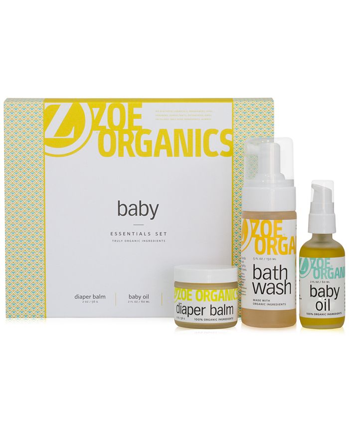 Zoe Organics - 3-Pc. Baby Essentials Set