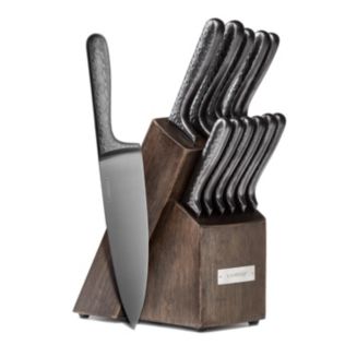 Cambridge Nero 12-Piece Cutlery Set with Knife Block - Macy's