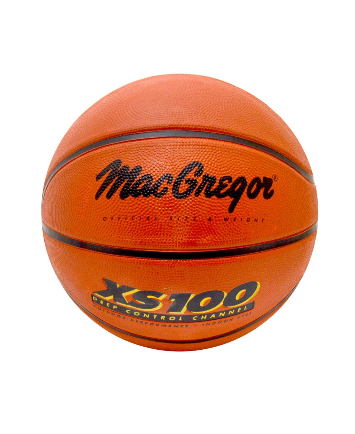 Hedstrom - Macgregor Xs-100 Size 7 Rubber Basketball In Orange