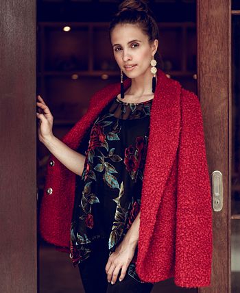 Karen kane boucle discount jacket