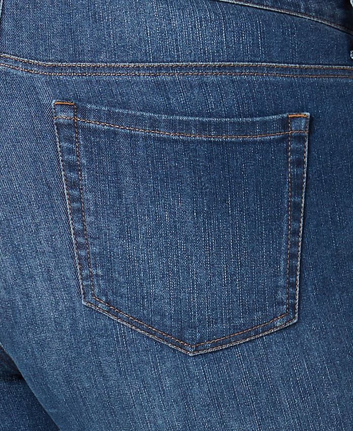 Style & Co Plus Size Cotton Brocade-Trim Boyfriend Jeans, Created for ...
