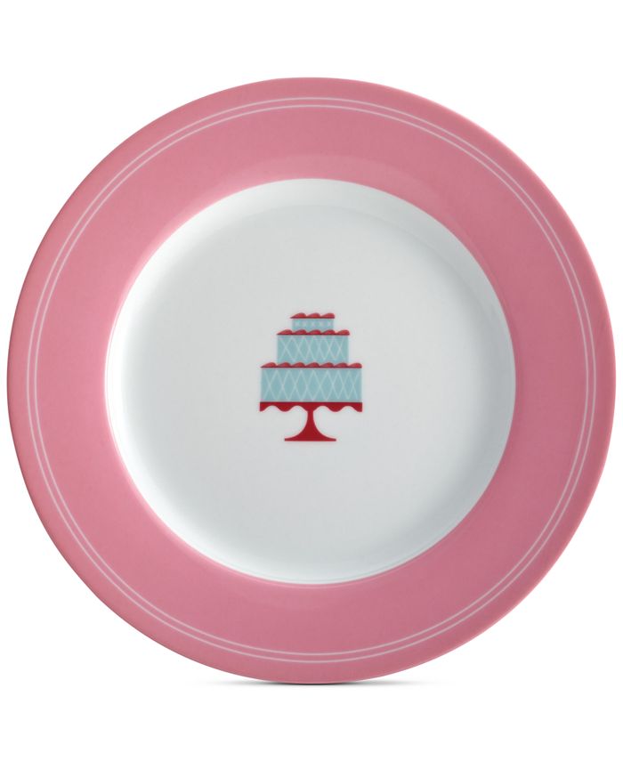 Cake Boss Set of 4 Porcelain Dessert Plates Macy's