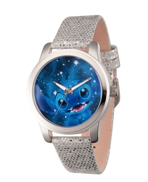 Ewatchfactory Disney Lilo And Stitch Women S Silver Alloy Watch Reviews Watches Jewelry Watches Macy S