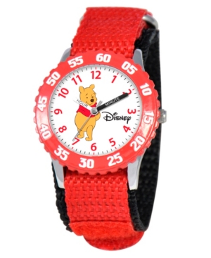 image of Disney Pooh Boys- Stainless Steel Time Teacher Watch