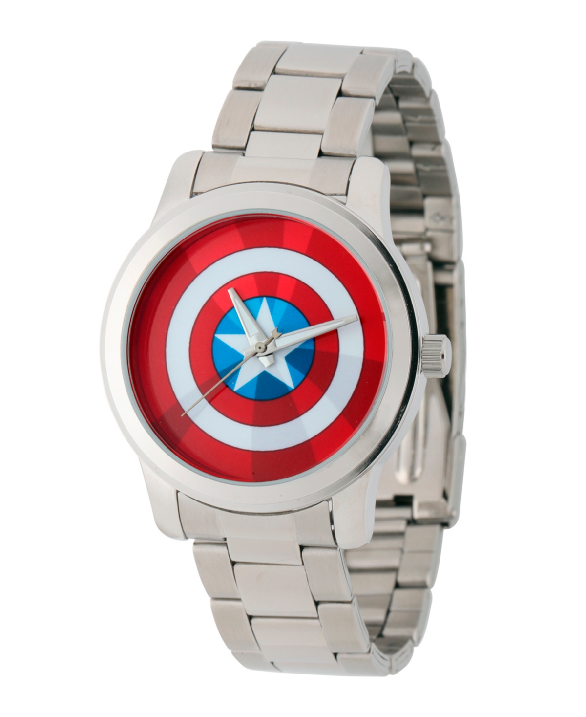 Ewatchfactory Marvel Captain America Men's Silver Alloy Watch