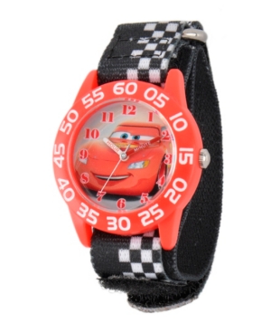Disney Cars Boys' Red Plastic Time Teacher Watch