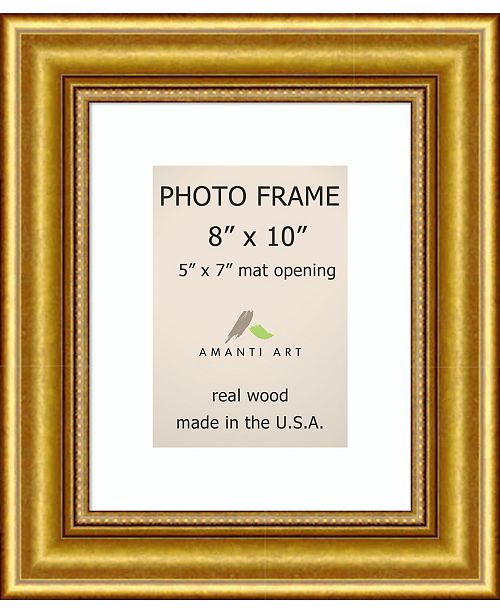 Amanti Art Townhouse Gold 8 X 10 Matted To 5 X 7 Opening Wall