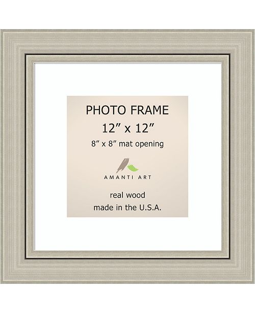 Amanti Art Romano Silver 12 X 12 Matted To 8 X 8 Opening Wall