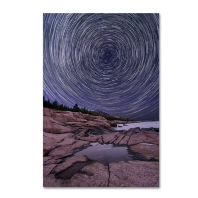Michael Blanchette Photography 'Celestial Bullseye' Canvas Art, 12" x 19"