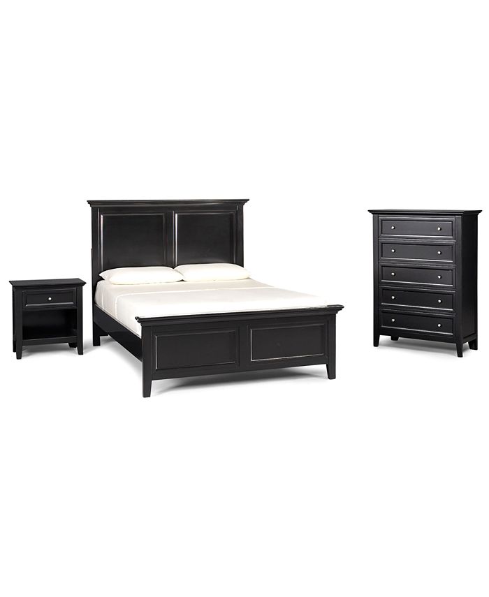 Furniture Captiva California King 3Pc. Bedroom Set (Bed, Nightstand & Chest), Created for Macy
