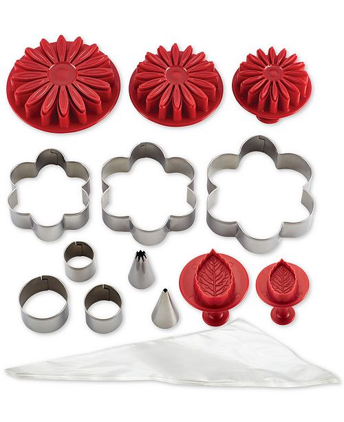 Cake Boss Flower Cake Kit Reviews Bakeware Kitchen Macy S