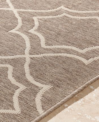 Surya - Alfresco ALF-9587 Camel 5'3" Round Area Rug