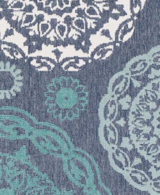 Alfresco ALF-9666 8'9" x 12'9" Area Rug, Indoor/Outdoor