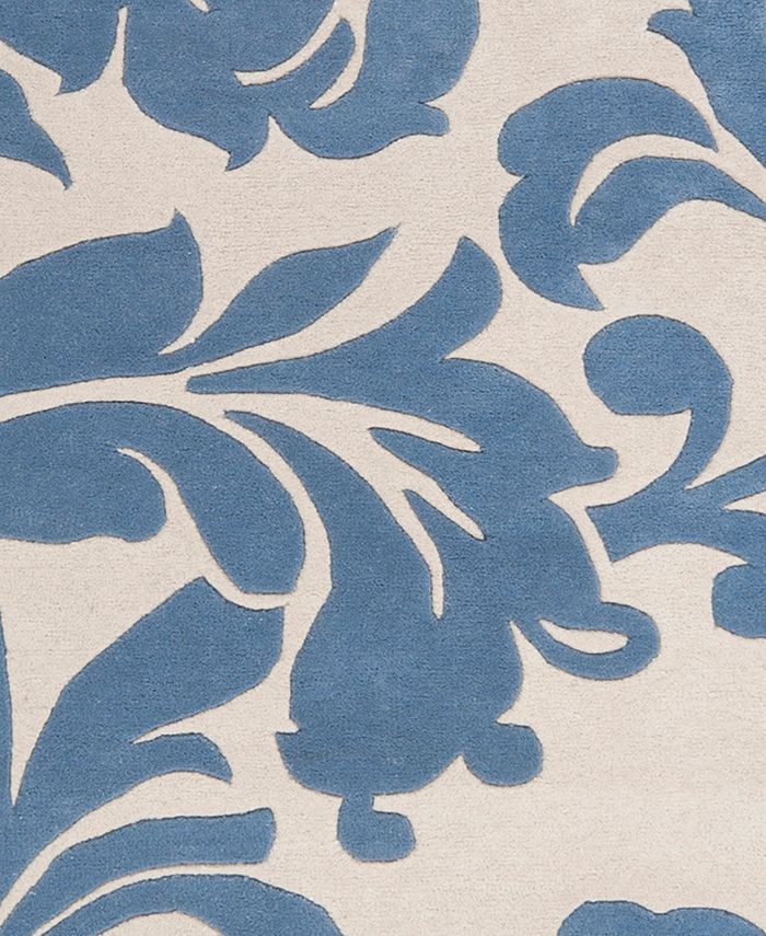 Surya - Athena ATH-5076 Denim 8' Square Area Rug