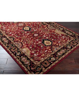 Livabliss Caesar CAE-1031 Burgundy 8' Round Area Rug