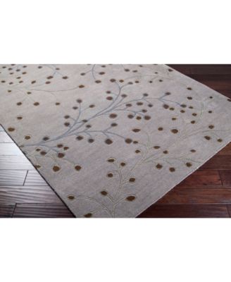 Athena ATH-5055 Medium Gray 6' Round Area Rug