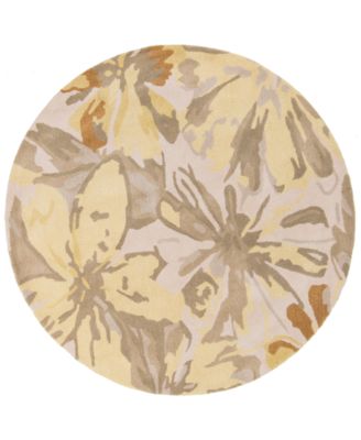 Surya - Athena ATH-5071 Lime 6' Round Area Rug