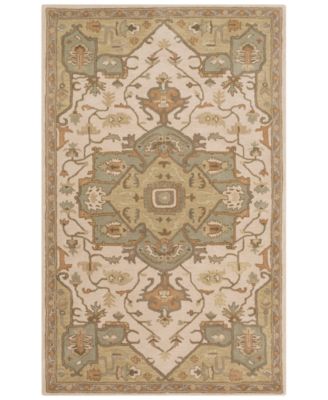 Livabliss - Caesar CAE-1143 Khaki 4' x 6' Area Rug