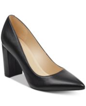 Black Block Heel High Heels Pumps for Women Macy s