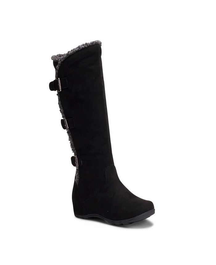 Wanted Women's Fortune Hidden Wedge Tall Boots - Macy's
